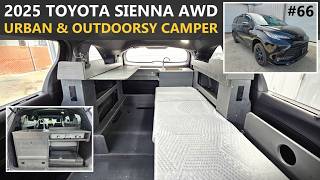 2025 Toyota Sienna AWD Stealthy & Outdoorsy Camper For 2