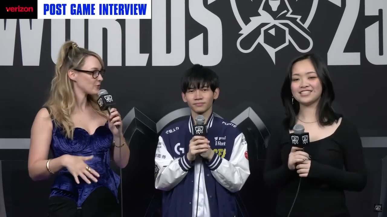 "It's been 10 years!" - CFO HONGQ Post Game Interview (BLG vs CFO - Worlds 2025)
