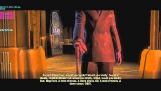 Bioshock - A man chooses (Andrew Rayan's death scene)