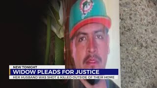 Widow pleads for justice after husband's killing