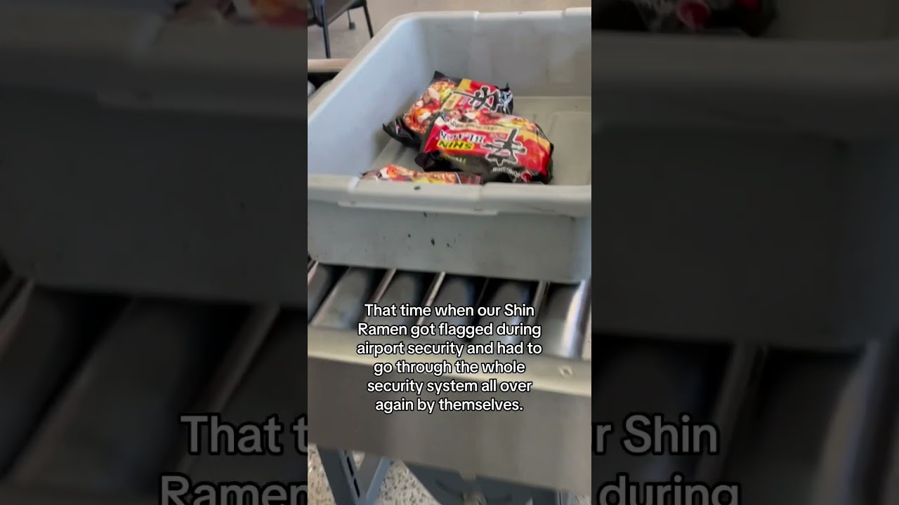 I think someone was hungry and wanted those ramens 