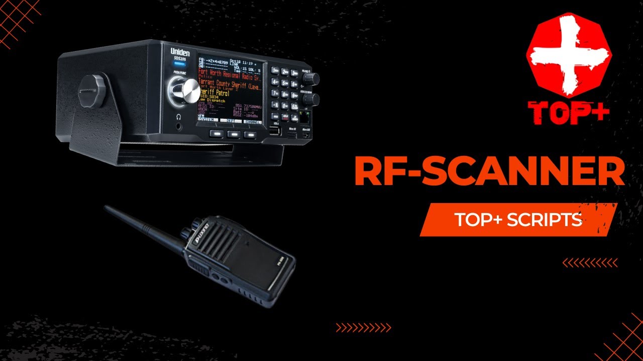 RF SCANNER [QBCORE] | TOP+ SCRIPTS - YouTube