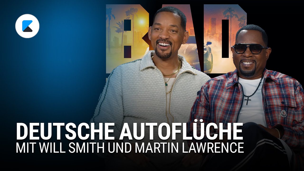 Will Smith & Martin Lawrence erraten deutsche Autoflüche - Teil 2 | Bad Boys: Ride or Die