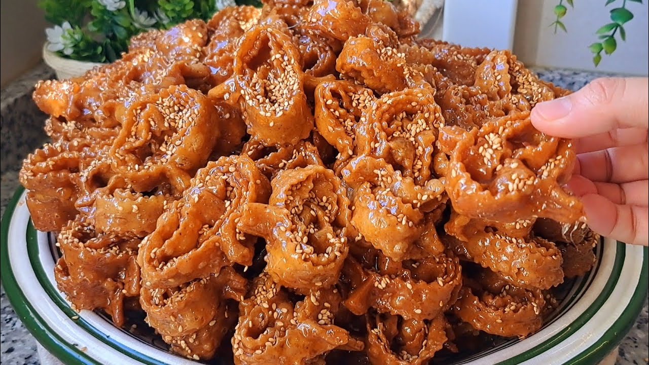 جديد شباكية سهلة مهلة بلا خميرة طريقةالاحتفاظ بها في المجمد بدون قلي كتجي معلكة هشيشة لذيذة