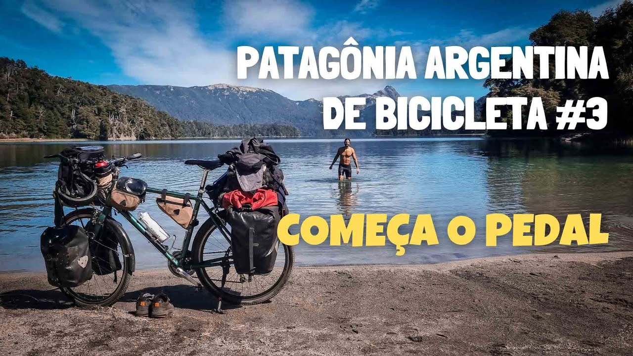 PATAGÔNIA ARGENTINA - Começa o pedal.