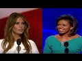 Melania Trump vs Michelle Obama Speech Comparison