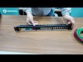 Color-Coded Ethernet Inline Couplers & Patch Panel Demo | Simple Copper Network Setup