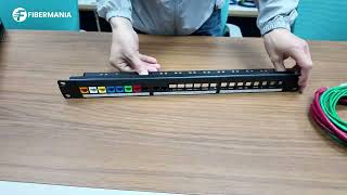 Color-Coded Ethernet Inline Couplers & Patch Panel Demo | Simple Copper Network Setup