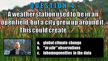 ATS EVS 105    Surface Temperature Obs    Q 4 WRONG