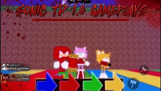 TD 1.0 Gameplays || Sonic Exe The Disaster ||
