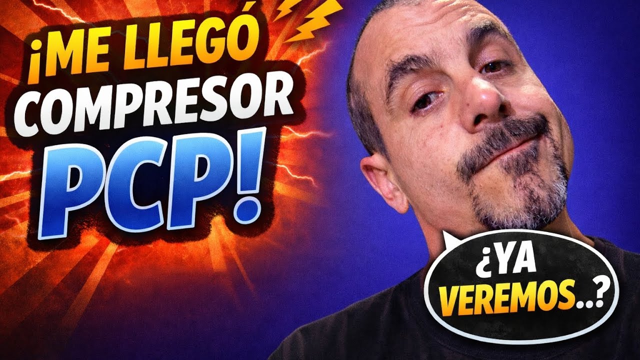 Nuevo compresor PCP refrigeración con agua 💧💧