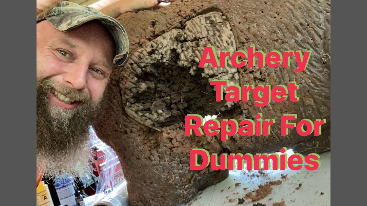 Archery Target Repair For Dummies YouTube