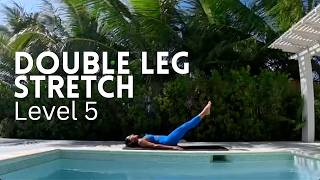 PILATES MAT MOVES | Double Leg Stretch - Level 5