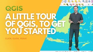 A little tour of the QGIS interface, to get you started