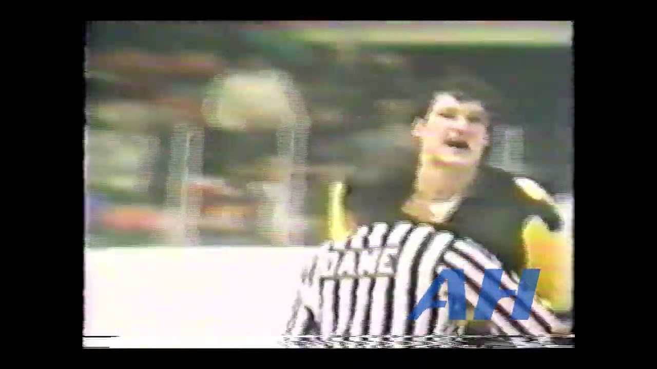 NHL Dec. 14, 1981 Barry Beck,NYR v Paul Baxter,PIT x2 Feeds New York Rangers Pittsburgh Penguins