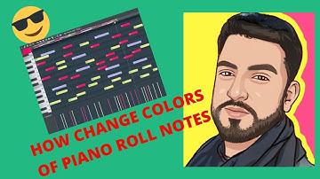 CHANGE  COLOURS OF PIANO ROLL// LOOKS AMAZING AND COLOURFULL YOUR  NOTES  IN FL STUDIO