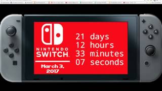 Nintendo Switch Countdown!!!