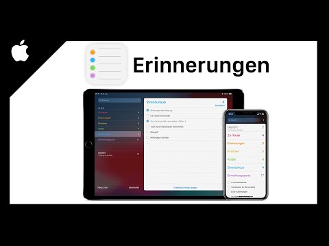 Apple Erinnerungen (Das Große Tutorial) Apple Life Tutorial Serie (Episode 8)