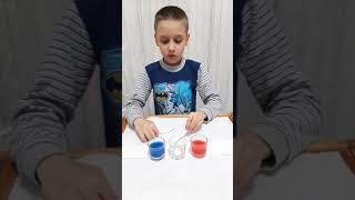 Експеримент з водою. Крокуюча вода.