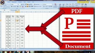 How to Copy PDF to Excel | Copy PDF Text to Excel Spreadsheets | Humsafar Tech screenshot 5