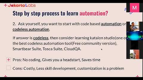 FREE Webinar: Introduction of Test Automation & Performance Testing
