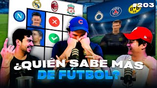 PODCAST DE PADILLA #203 — ¿QUIEN SABE MÁS DE FÚTBOL? RETOS Y PREGUNTAS