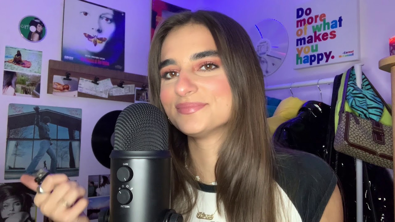 Trying ASMR with my new Blue Yeti microphone