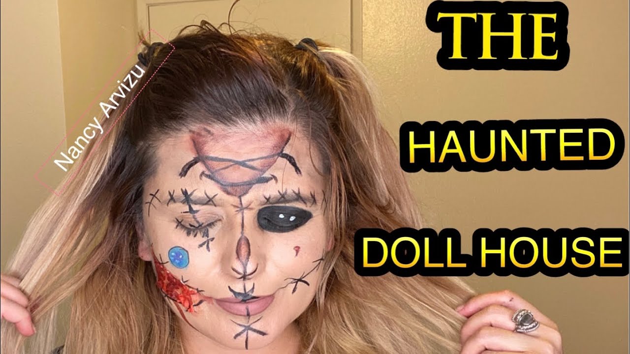 HALLOWEEN MAKEUP/THE HAUNTED DOLL HOUSE NYX YouTube