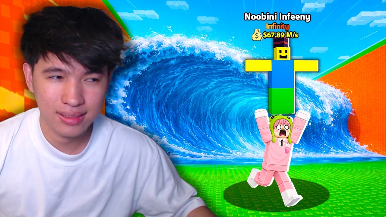 How I Got NEWEST RAREST INFINITY in ESCAPE TSUNAMI FOR BRAINROT