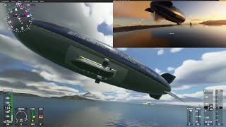 #FS2020 - Multiplayer Acrobatic Flights with Blimps
