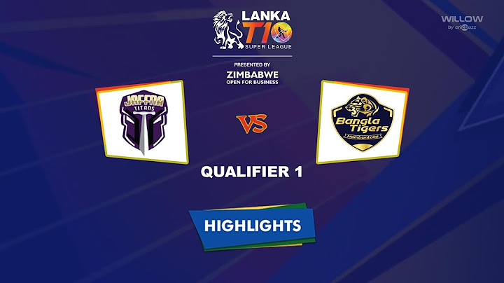 Highlights: Qualifier 1, Jaffna Titans vs Hambantota Bangla Tigers | Qualifier 1 - JT vs HBT