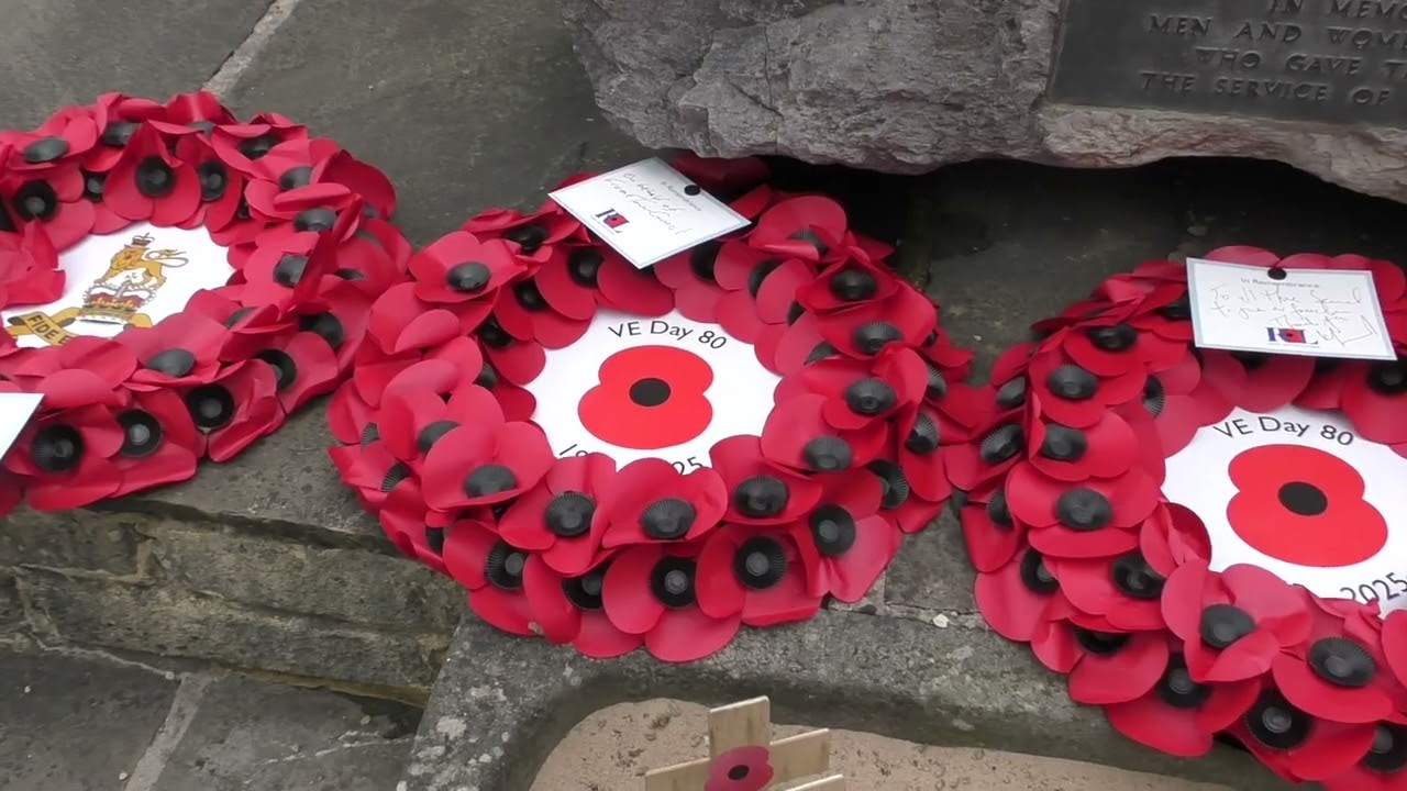VE Day 80th Anniversary Frome Somerset 8 May 2025
