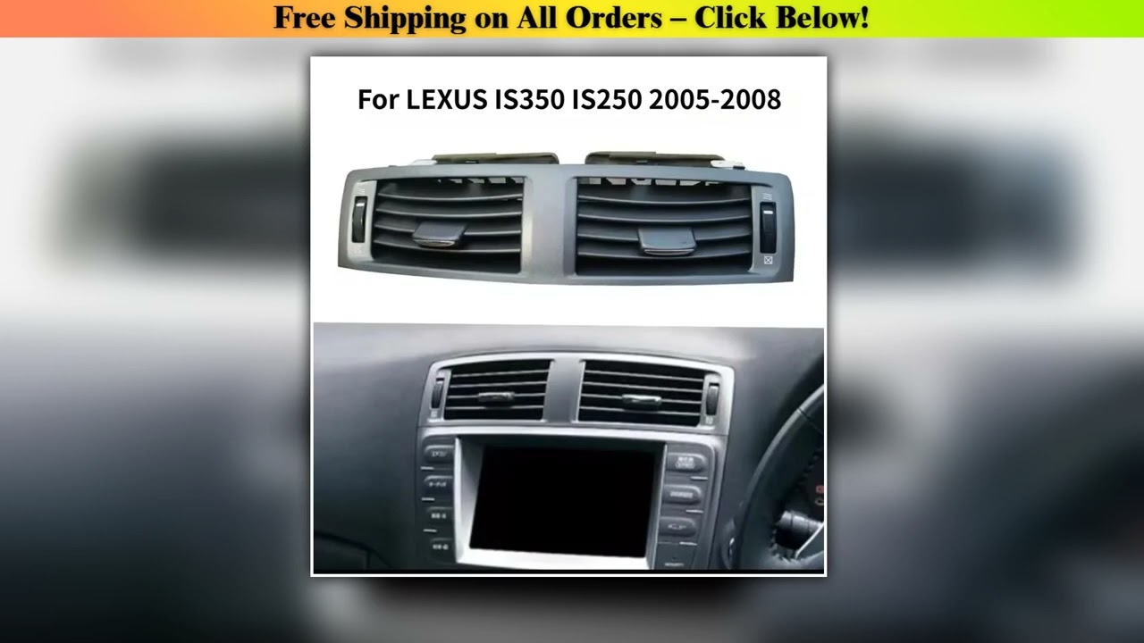 For LEXUS IS350 IS250 2005-2008 Air Outlet Panel Assembly AC OUTLET VENT Grille Car Interiors Air