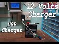 Battery Charger 12 volts Gamit ang USB Phone Charger