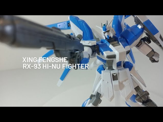 Xing Fengshe RX93 Hi-Nu Fighter 1/144 High Grade Review - YouTube