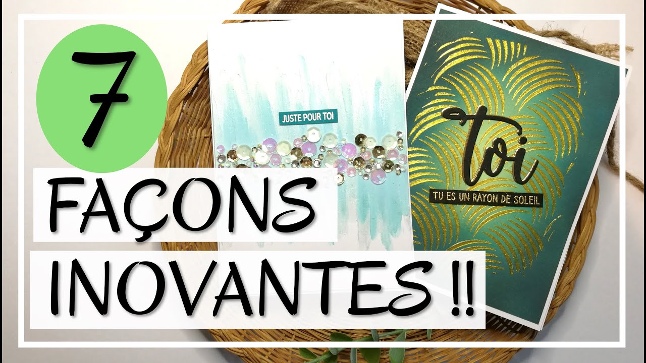 PÂTE À EMBOSSER : ALORS LÀ, ÇA CHANGE !!! Je teste 7 techniques inédites ! DIY Tuto Carterie Scrap