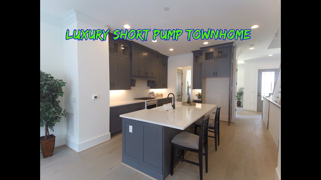 Generous 3,033 Sqft Short Pump Townhome w/ Elevator & Garage for Sale