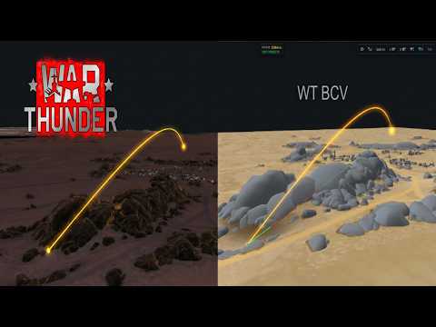 War Thunder Ballistic Calculator and Visualizer