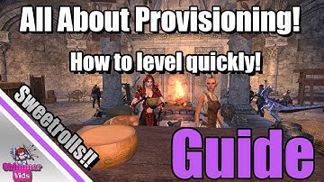 ESO: Provisioning Guide!  How to Level it Quickly