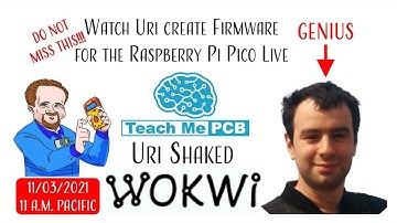 TeachMePCB Interview with WokWi creator Uri Shaked