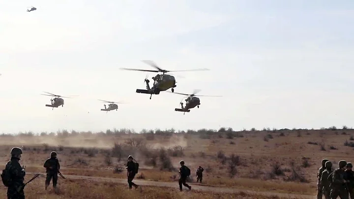 B-Roll: 3-1 AHB Combined Air Assault Exercise