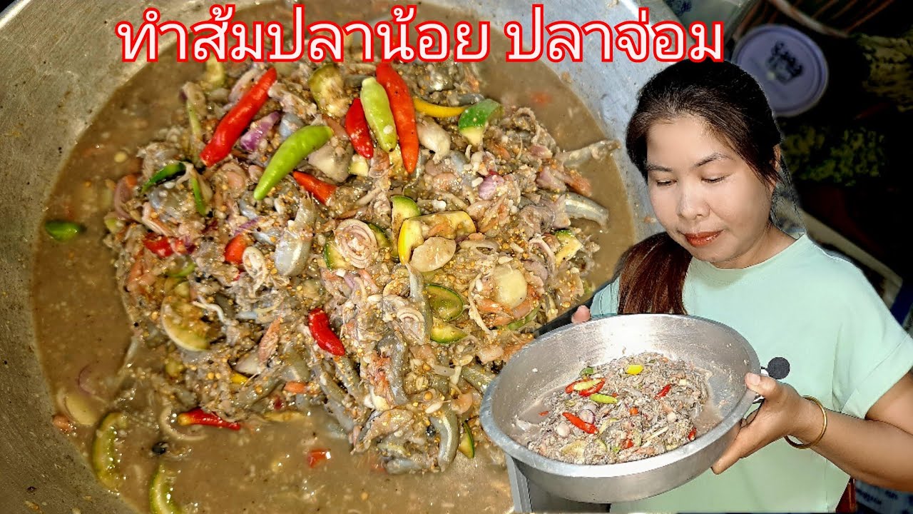 วิธีทำส้มปลาน้อย ปลาจ่อม สูตรนี้ทำง่าย กินไว แซบมาก..