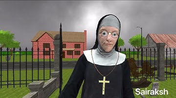 Nun And Monk Neighbor Escape 3D Level 8 Gameplay Walkthrough
