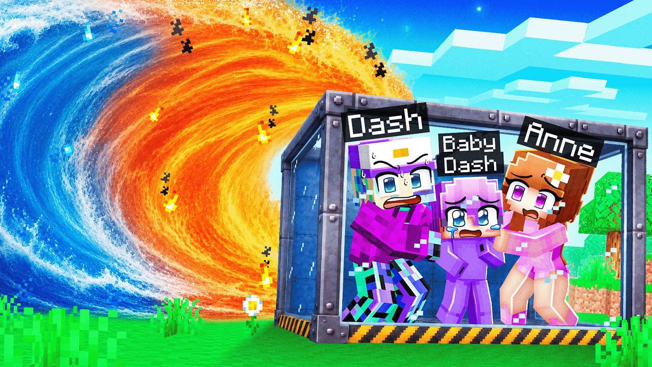 ELEMENTAL TSUNAMI vs DOOMSDAY BUNKER In Minecraft!