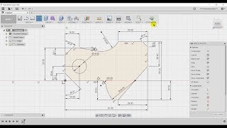 Autodesk Fusion 360 Tutorial - Sketching Exercise 1