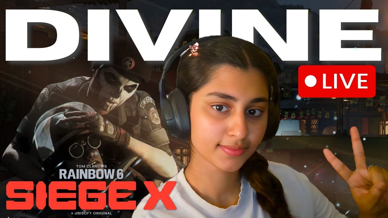 RAINBOW SIX SIEGE EVENT REDACTED| Live | DIVINE R6 | GAMERGIRL | DIVINE ...
