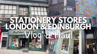 Stationery Stores in London & Edinburgh // Vlog & Haul #stationery #stationerystore