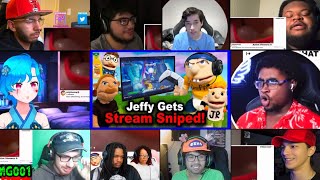 SML Movie: Jeffy Gets Stream Sniped! REACTION MASHUP