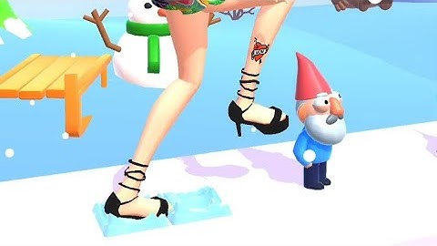 Tippy Toe 3D-spellen - Android, iOS gameplay walkthrough alle niveaus