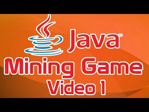 Java Mining Game -  Progress Video 1